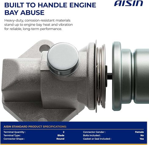 AISIN AFTERMARKET IAVH-00080 Idle Air Control (IAC) Valve - Compatible with Honda CR-V 1997-2001 - L4 2.0L in Kuwait