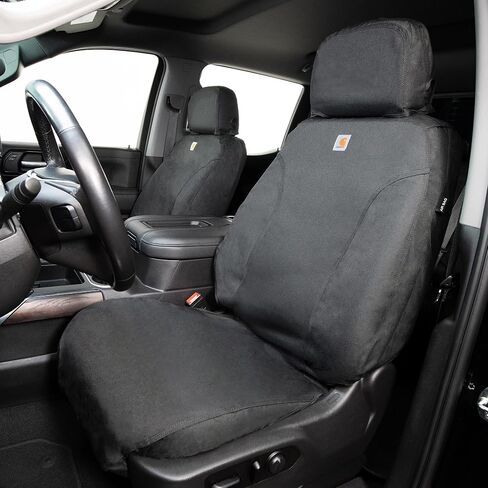 Covercraft Carhartt Super Dux SeatSaver Custom Seat Covers for 2022-2026 Ford Maverick - 1st Row Bucket Seats, Gravel in Kuwait