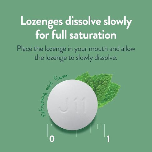 Healthy Living Nicotine Polacrilex Lozenge Stop Smoking Aid, 2 mg (Nicotine) Mint Flavor, 144 Count in Saudi Arabia
