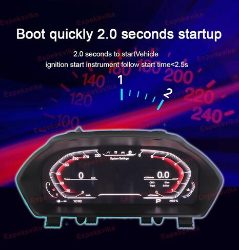 12.3 Inch Digital Instrument Cluster Dashboard Gauge for BMW 3 Series 4 Series F30 F31 F34 F32 F33 F36 2013-2019 in Saudi Arabia