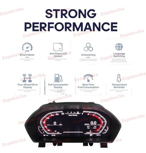 12.3 Inch Digital Instrument Cluster Dashboard Gauge for BMW 3 Series 4 Series F30 F31 F34 F32 F33 F36 2013-2019 in Saudi Arabia