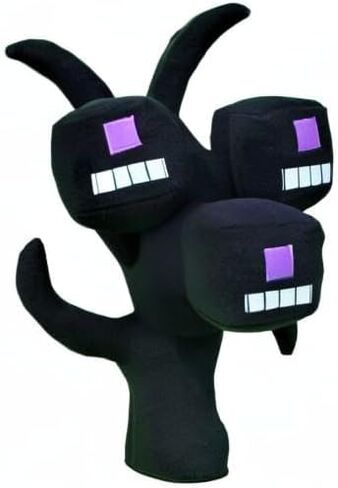 EASELR WeightedPlush 13 Inch Withe Plush Toys, Game Black Stuffed Plushie Doll Gift for Collectible Decoration Kids Game Fans in Saudi Arabia