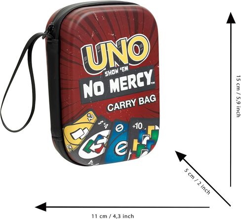 Theo Klein 5974 UNO Show Them no Mercy Carry Bag, Practical Playing Card Bag for Travel, Toy for Children from 3 Years in Saudi Arabia