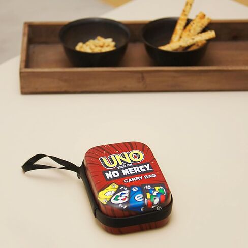 Theo Klein 5974 UNO Show Them no Mercy Carry Bag, Practical Playing Card Bag for Travel, Toy for Children from 3 Years in Saudi Arabia