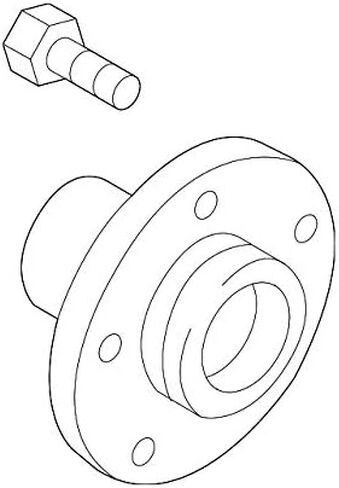 Subaru 2005-2014 Legacy Outback Front Axle Hub Assembly 28373AG01A Genuine OEM in Kuwait