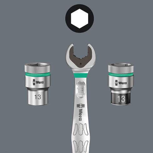 Wera Belt 1 Zyklop 1/4" Socket Belt Set with Holding Function Metric 05003880001 in Kuwait