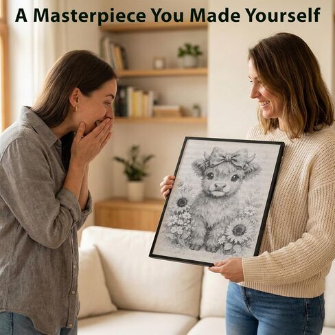On The Dot Art Dot Painting Kit for Adults | The Wizards Gothic Castle Fantasy 13x17 Canvas w/Dual Tip Marker|Alternative to Diamond Painting| No Tiny Pieces No Mess Storybook Medieval Frameable Gift in Kuwait