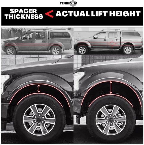 Leveling Kits Suspension compatible with Mitsubishi Triton L200 2005-2014 Front 32MM Rear 51MM in Saudi Arabia
