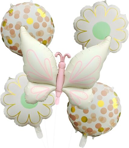 Purple Number Balloon Set Pink Purple Butterfly Balloons And Circular Balloons Butterfly Themed Parties Baby Showers Girls'Birthdays Parties Anniversaries Wedding Supplies Dcoration in Kuwait