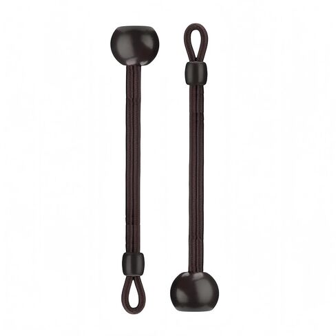قطع غيار Universal Shade Bungee Tie Downs - مقاومة للطقس، نفس الحجم الأصلي، متوافقة مع الظل الدوار الخارجي Coolaroo والستائر الخارجية (أسود، 6 بوصات 4 قطع) in Kuwait