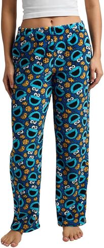 Sesame Street Cookie Monster All-Over Print Women's Sleep Pajama Pants in Kuwait