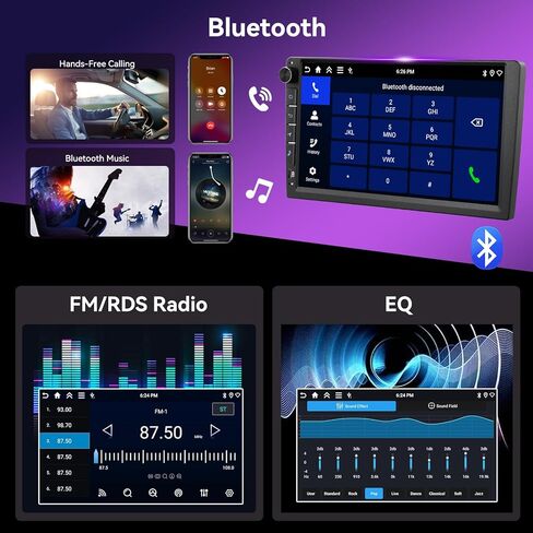 [8 Core 4G+64G] Android 13 Car Stereo for Mitsubishi Outlander 2008-2015 with Wireless Apple Carplay Android Auto,9'' Touchscreen Car Radio with WiF/GPS,Bluetooth,FM/RDS Radio,SWC+AHD Backup Camera in Saudi Arabia
