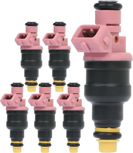 FJ683 Fuel Injectors (3.9L) Fit for 1997-1999 Dodge Ram 1500 & Ram1500 Van, for 1997-1999 Dodge Dakota Durango B1500 B2500 Replace# 53031151 53031151AB丨Set of 6 in Kuwait