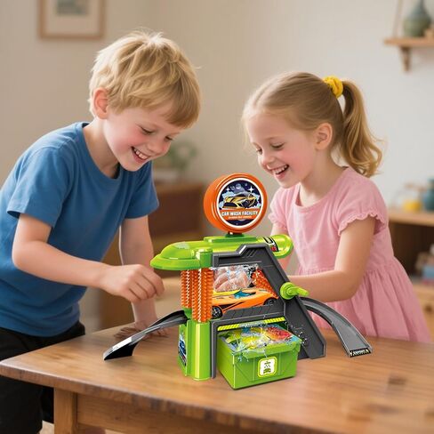 Car Wash Toy Set with Color Changing Cars, Remote Control Racing Cars, Ages 8+ in Saudi Arabia