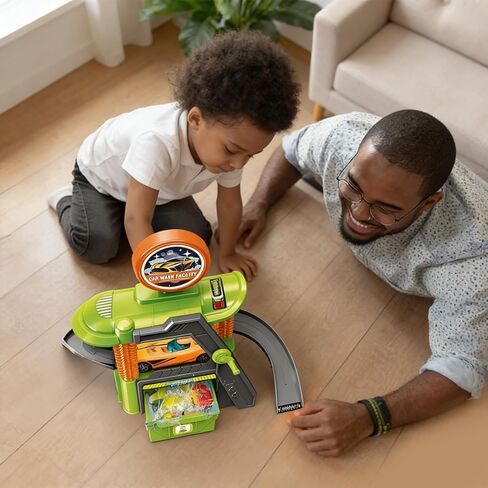 Car Wash Toy Set with Color Changing Cars, Remote Control Racing Cars, Ages 8+ in Saudi Arabia