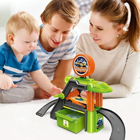 Car Wash Toy Set with Color Changing Cars, Remote Control Racing Cars, Ages 8+ in Saudi Arabia