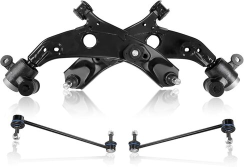 POWERGEAR Control Arm, Front Lower Control Arm With Ball Joint Sway Bar Link Compatible with 2016-2023 MAZDA CX-9 527409 527410 CMS761225 CMS761226-2Pcs in Kuwait