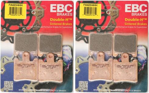 وسادات فرامل معدنية ملبدة مزدوجة H من EBC FA423 4HH (عبوتين - تكفي دوارتين) in Kuwait