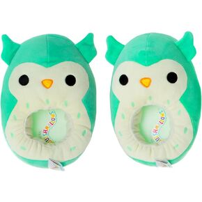 Squishmallows Slippers Plush Lightweight Warm Comfort Soft Aline Slipper House Shoes for Kids and Adults (sizes 11-1 Little Kid / 2-5 Big Kid / 5-10 Adult)