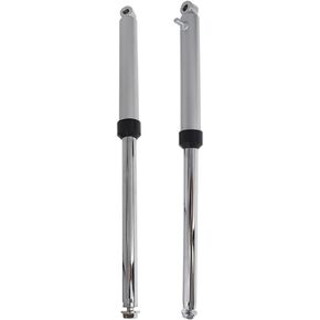 Motorcycles Front Forks Shocks Suspension 480mm Replacement for Yamaha PW50 PW Peewee 50 Silver