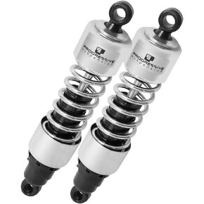 Progressive Suspension 412-4020C Chrome 13" Heavy Duty Replacement Rear Suspension Shock