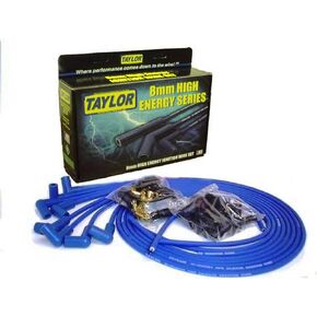 Taylor Cable 60651 Blue 8mm High-Energy Universal Resistor Core Wire Set