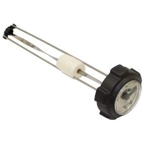 Stens 125-280 Fuel Cap, with Gauge, Not Compatible with Greater Than 10% Ethanol Fuel, Replaces Cub Cadet: 751-0226A, 951-0226, 3 Height, 3 Width, 10.625 Depth
