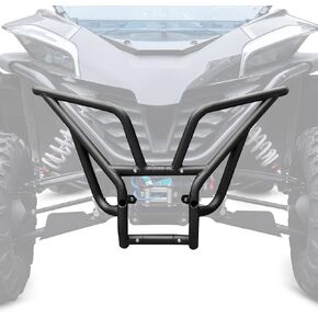 KEMIMOTO Front Bumper Brush Guard Compatible with 2022-2024 CFMOTO ZForce 950 H.O / 950 H.O.E.X/ 2020-2022 ZForce 950 Sport Accessories - Heavy Duty Steel Tubing Black Powder Coating Profile Bumper