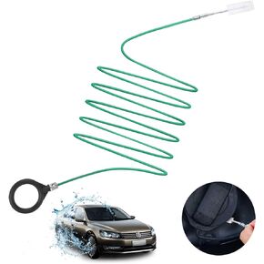 Car Sunroof Drain Cleaning Brush, 118inch Auto Drain Hole Cleaner Drain Hole Cleaning Tool Long Tube Cleaners Car Accessories Flexible Drain Brush for Car Sunroof Windshield Wiper Drain Hole