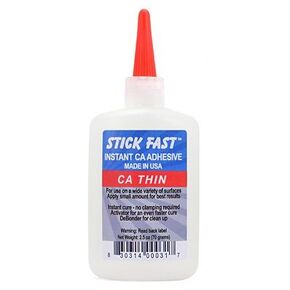 Stick Fast 1 oz Thin CA Cyanoacrylate Adhesive Super Glue