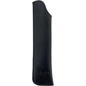 Hide & Drink, Pen Case Handmade from Full Grain Leather - Charcoal Black in Saudi Arabia
