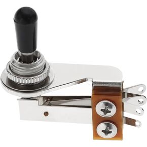 eMagTech Basic Metric 3-Way Right Angle Toggle Switch L-Type Pickup Selector Compatible with Gibson Compatible with Epiphone Les Paul SG ES Electric Guitar