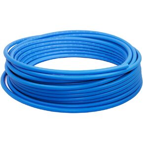 Pex-A Tubing 1 Inch x 100 Ft Pex Tube Coil, Non-Barrier Pex Pipe for Potable Water, 1" Pex Flexible Water Tubing for Plumbing, Blue Pex Tubing