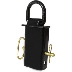 Buyers Products B38SP Stake Pocket D-Ring with Hitch , Black