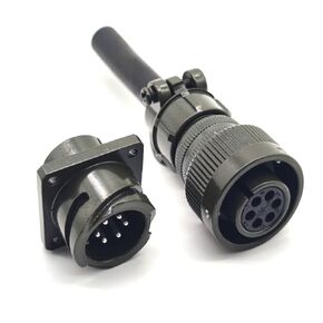 Bayonet Series 3106A14S-6 3102A14S-6 Male and Female 6 Pin Connector