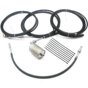 Fuel Line Kit Fit for Chevrolet GMC Trunks 1988-1997 Complete Nylon Fuel Line Replace NFR0013 GM23B FL-GM22B FL-GM22B-T