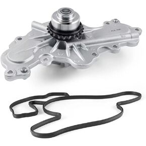 AW6023 Water Pump OE Replacement for 07-10 Ford Edge + Lincoln MKX, 09-10 Flex + MKS, 10-12 Fusion + MKT, 08-12 Taurus, 07-12 MKZ, 09-11 Mazda 6 & 07-11 CX9 V6 3.5L 3.7L