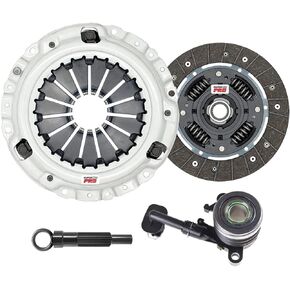 ClutchMaxPRO Heavy Duty OEM Clutch Kit & Flywheel with Slave Cylinder Compatible with 2018-2021 Kicks 2009-2021 Versa 1.6L 2014-2019 Versa Note 1.6 V4 HR16DE (CP06089HDWS-FW167974-CK)