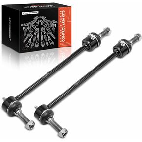 A-Premium 2 x Front Sway Bar Links Stabilizer Bar Links, Compatible with Land Rover LR3 2005-2009, LR4 2010-2016