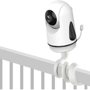 حامل شاشة HelloBaby لـ HB6339/HB6550/HB6550pro/HB6081/HB65/HB40، يعمل مع جميع كاميرات مراقبة HelloBaby، قابل للانحناء والتعديل، يلتف حول حامل كاميرا مراقبة الطفل في المهد in Kuwait