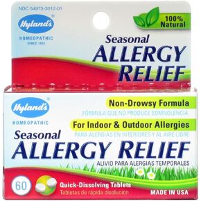 Hylands Allergy Relief Tablet - 60 per Pack - 6 Packs per case.