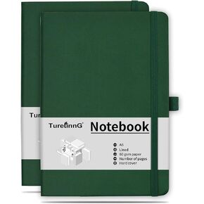 Hardback A5 Classic Notebook 196 Pages (Pink) A5 Journal Notebook,Lined Hardback Notebook with Pen Holder,192 Pages,5.8 inches * 8.4 inches - for Women and Men