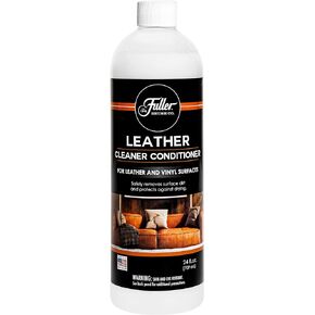 Fuller Brush Leather Cleaner Conditioner – Removes Surface Dirt & Protects Against Drying – Natural Oils Restore Appearance – Penetrates, Softens & Lubricates Leather Surfaces (Refill Bottle)
