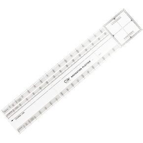 CYA Foldable Navigation Plotter Aviation, Flight Azimuth Plotter for Pilot Students