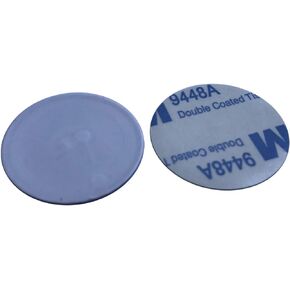 YARONGTECH 8 x NFC Sticker RFID Anti-Metal on Metal tag Label 13.56mhz Dia 25mm