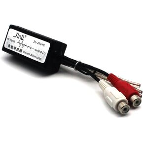 MOTONG Speaker to Female RCA High to Low Line Output Converter for Car/Home Audio