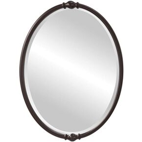 Feiss MR1119ORB Mirror, Oil Rubbed Bronze, 24"x32.875"