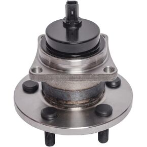 512403 Rear Wheel Bearing and Hub Assembly Compatible with 2009-2010 Po-ntiac Vibe /09-13 to-yota Matrix (FWD Models,1.8L L4 Only), 09-19 Corolla (2019:4 Door Sedan)[5 Stud Hub W/ABS]