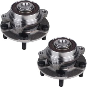 PAROD Pair 513268 Front Wheel Bearing & Hub Assembly Compatible with 2003-2009 Nissan 350Z, 2003-2007 Infiniti G35 RWD 5Lugs w/Encoder ABS