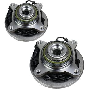 Autoround 515079 [2-Pack/Pair] 4WD Front Wheel Hub and Bearing Assembly Compatible with Ford F-150 2005-2008, Lincoln Mark LT 2006-2008 6 Lug 4x4 Only w/ABS